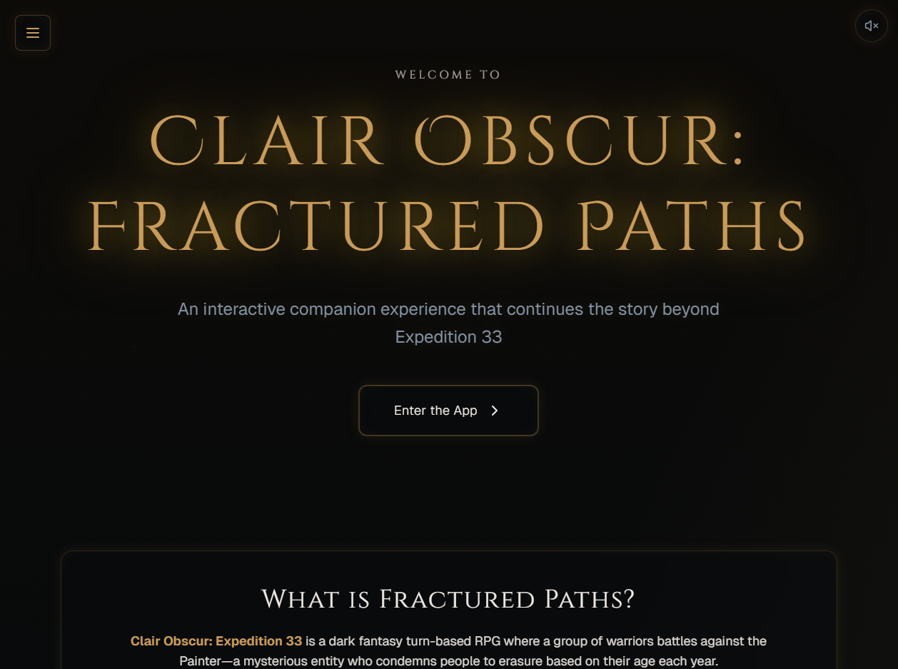 Clair Obscur: Fractured Paths